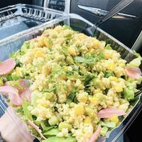 Tabouleh salad bowl to go at Grazery in Carlisle