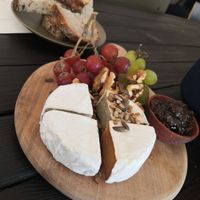 Vegan cheese platter at Vangroenten in Hasselt