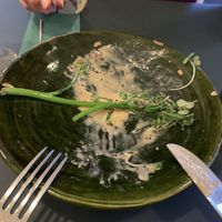 Foto te laat getrokken😄broccolini met tahini  at Vangroenten in Hasselt