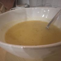 Vegetable soupp  at Sete Restaurante in Coimbra
