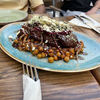 Tikki cholle (double portion)  at Zaffran Indian Cuisine in Linz