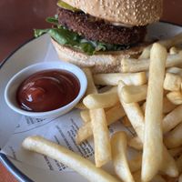 Vege burger   at The Crafty Moa  in Arthurs Pass