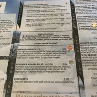 Vegan option on the menu  at The Crafty Moa  in Arthurs Pass