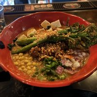 Flying vegan harvest - get it spicy!  at JINYA Ramen Bar in Denver