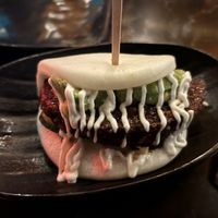 Impossible bun  at JINYA Ramen Bar in Denver