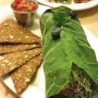 chili cheese burrito at Ecopolitan in Minneapolis