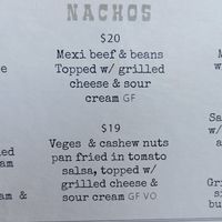 Vegetarian option nachos at The Ranch Bar & Grill in Te Anau