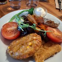 Vegetarian Stack at The Ranch Bar & Grill in Te Anau