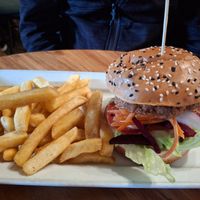 Vege Pattie at The Ranch Bar & Grill in Te Anau