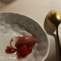 One part of the dessert   at Lorelei in Sorrento