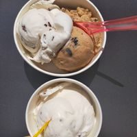 Mint-chocolate + peanut oreo at Scoops in Breda