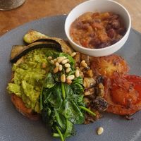 Vegan big brekkie ($20) at Cafe Melzar in Mount Gambier