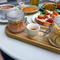 Vegan brunch menu! at Maria Limão in Porto