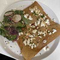 shakshuka crepe  at Maria Limão in Porto