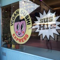 the place! at Vegan Sushi Express in Rotterdam