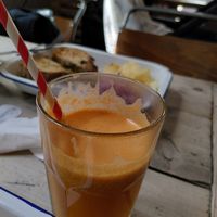 Carrot and apple juice (July 2022) at Drift-In in York