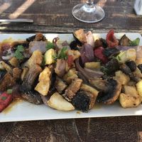 Vegetables mix ! They have also a vegetables stew! at Restaurante El Albaricoque in Gran Canaria