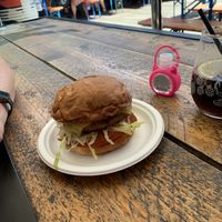 Classic burger   at El Rayo Vegan Cantina in York