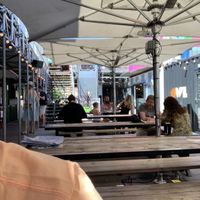 Lots of places to get a drink/food at spark ⚡️   at El Rayo Vegan Cantina in York