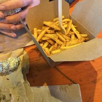 Spiced fries  at El Rayo Vegan Cantina in York
