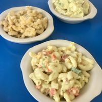 Macaroni Salad, Mac N Cheese, Potato Salad at Earth Based Cafe in Martinsburg