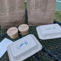 Earth friendly packaging at Earth Based Cafe in Martinsburg