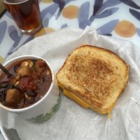 Chili had just the right amount of spice    at Hop's in Campton