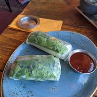 Summer rolls at Nam Song in Sheffield