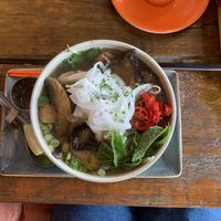Mushroom pho 🍄 so tasty   at Nam Song in Sheffield