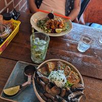 Vegan dishes at Nam Song in Sheffield