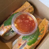 Summer rolls at Nam Song in Sheffield