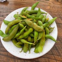 Spicy edamame  at The Slippery Mermaid Sushi Bar in Navarre