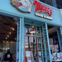 Months outside  at Monty's Good Burger - 3rd St in Los Angeles