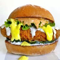   at Monty's Good Burger - 3rd St in Los Angeles