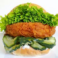   at Monty's Good Burger - 3rd St in Los Angeles