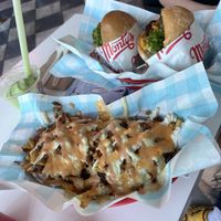   at Monty's Good Burger - 3rd St in Los Angeles