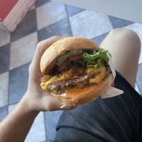   at Monty's Good Burger - 3rd St in Los Angeles