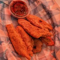 Chicken tenders - 8/10 at Monty's Good Burger - 3rd St in Los Angeles