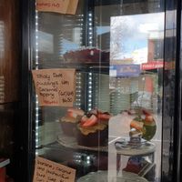 3 types of vegan cakes at Crooked Kitchen in Bendigo