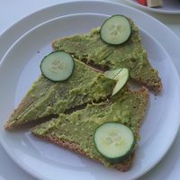 Avocado toast at Hotel Seventh in Cavtat