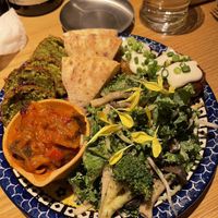 Falafel plate  at Salam in Tokyo