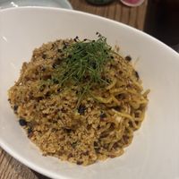 Szechuan noodles  at Lineage in Wailea