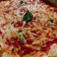 Margarita pizza at Plant Base in Lisbon