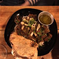 Eggplant pakistani dish at Plant Base in Lisbon