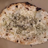 Garlic bread at Plant Base in Lisbon