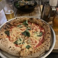 Margherita pizza  at Plant Base in Lisbon