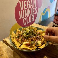 Best vegan nachos!  at Plant Base in Lisbon