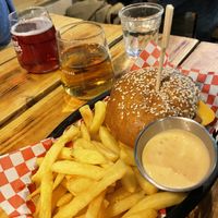 Burger  at Plant Base in Lisbon