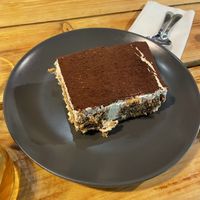Tiramisu  at Plant Base in Lisbon