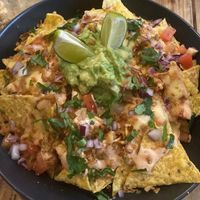 Nachos at Plant Base in Lisbon